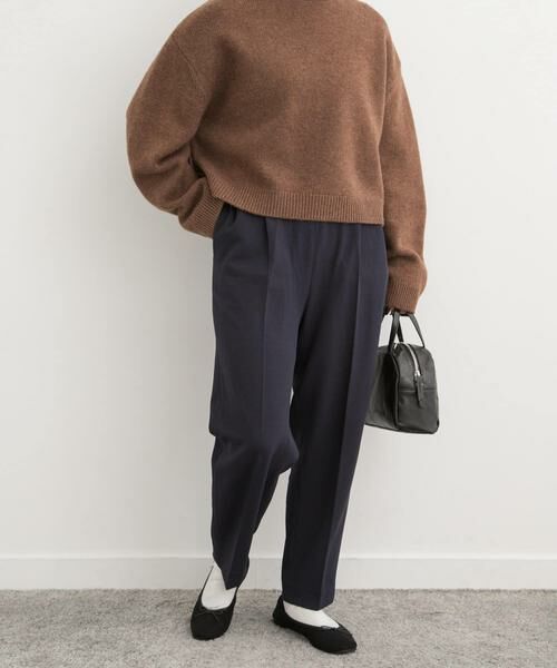 URBAN RESEARCH DOORS / アーバンリサーチ ドアーズ その他パンツ | カットジョーゼットテーパードパンツ | 詳細5