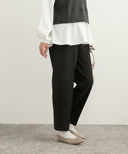URBAN RESEARCH DOORS / アーバンリサーチ ドアーズ その他パンツ | カットジョーゼットテーパードパンツ | 詳細18
