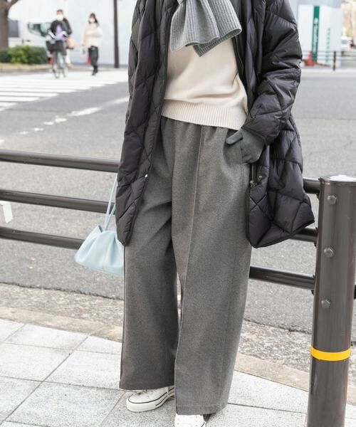 URBAN RESEARCH DOORS / アーバンリサーチ ドアーズ その他パンツ | ヘリンボーンピンタックイージーパンツ | 詳細1