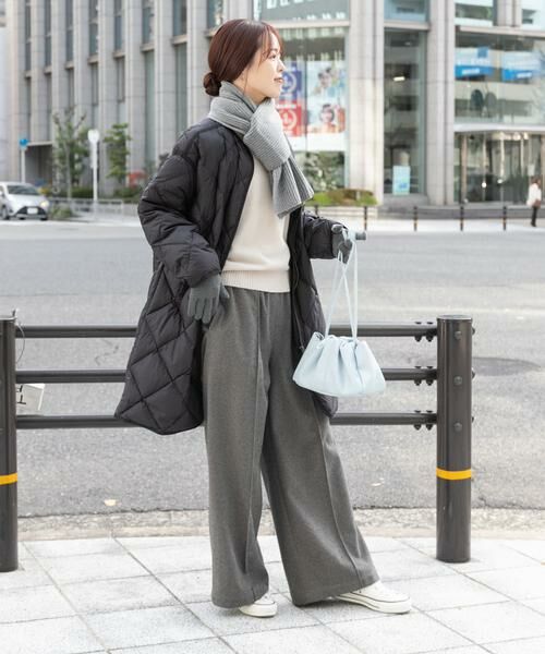 URBAN RESEARCH DOORS / アーバンリサーチ ドアーズ その他パンツ | ヘリンボーンピンタックイージーパンツ | 詳細10