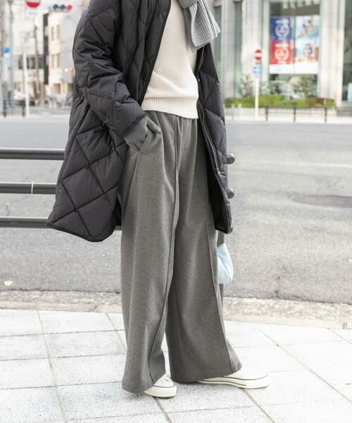 URBAN RESEARCH DOORS / アーバンリサーチ ドアーズ その他パンツ | ヘリンボーンピンタックイージーパンツ | 詳細6