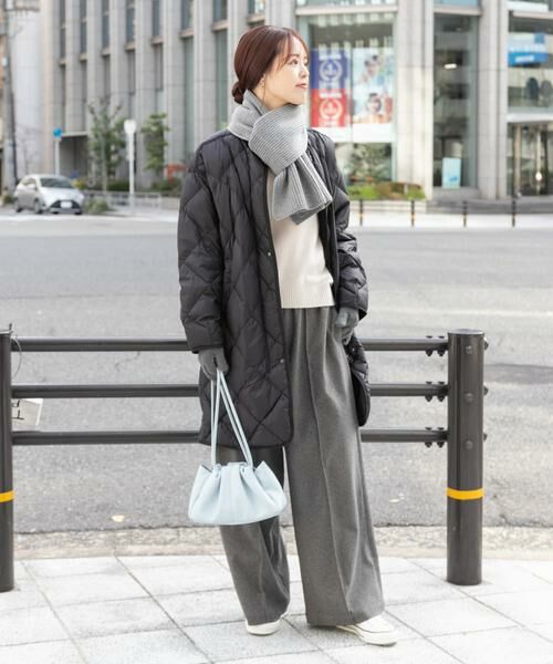 URBAN RESEARCH DOORS / アーバンリサーチ ドアーズ その他パンツ | ヘリンボーンピンタックイージーパンツ | 詳細9