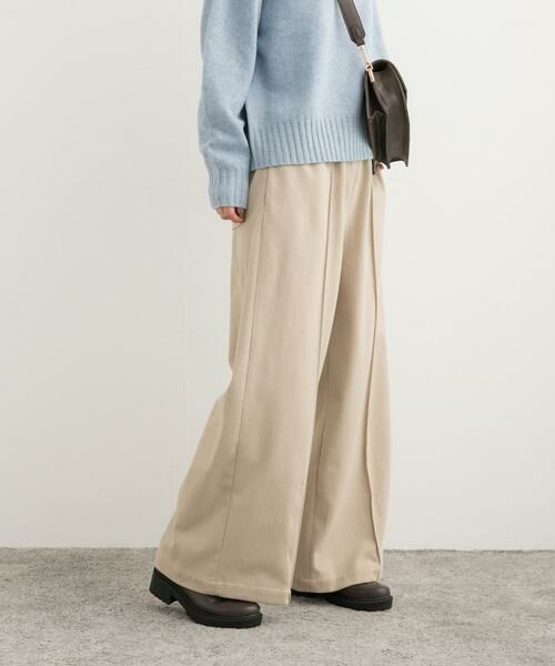 URBAN RESEARCH DOORS / アーバンリサーチ ドアーズ その他パンツ | ヘリンボーンピンタックイージーパンツ | 詳細28