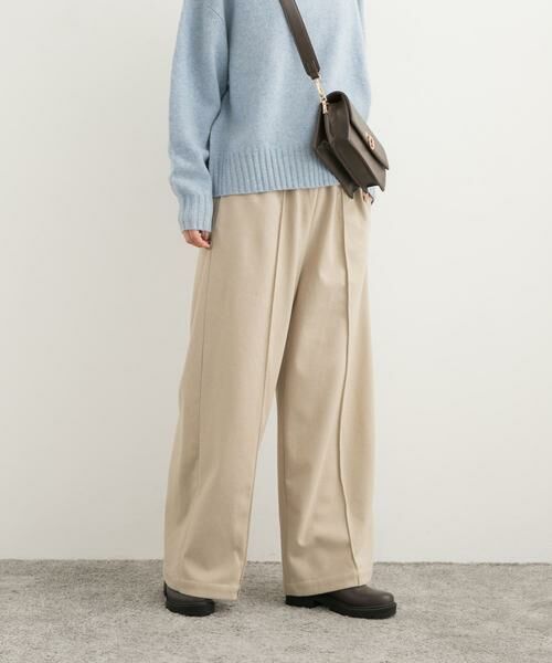 URBAN RESEARCH DOORS / アーバンリサーチ ドアーズ その他パンツ | ヘリンボーンピンタックイージーパンツ | 詳細29