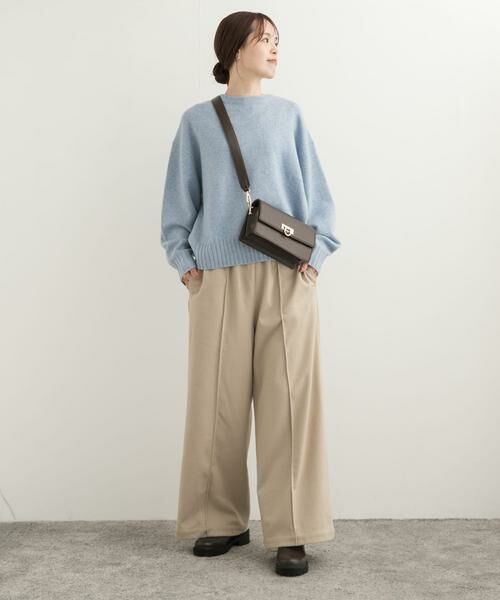 URBAN RESEARCH DOORS / アーバンリサーチ ドアーズ その他パンツ | ヘリンボーンピンタックイージーパンツ | 詳細30