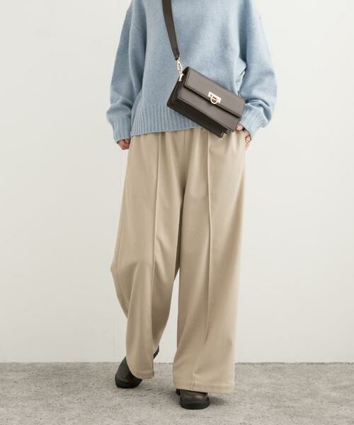 URBAN RESEARCH DOORS / アーバンリサーチ ドアーズ その他パンツ | ヘリンボーンピンタックイージーパンツ | 詳細20