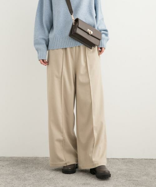 URBAN RESEARCH DOORS / アーバンリサーチ ドアーズ その他パンツ | ヘリンボーンピンタックイージーパンツ | 詳細21