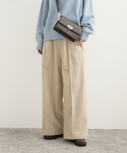 URBAN RESEARCH DOORS / アーバンリサーチ ドアーズ その他パンツ | ヘリンボーンピンタックイージーパンツ | 詳細22