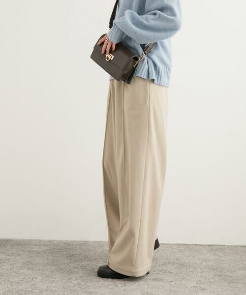 URBAN RESEARCH DOORS / アーバンリサーチ ドアーズ その他パンツ | ヘリンボーンピンタックイージーパンツ | 詳細24