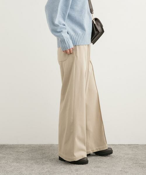 URBAN RESEARCH DOORS / アーバンリサーチ ドアーズ その他パンツ | ヘリンボーンピンタックイージーパンツ | 詳細27