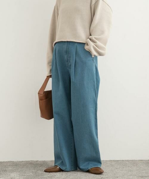 URBAN RESEARCH DOORS / アーバンリサーチ ドアーズ デニムパンツ | 裏起毛タックデニムパンツ | 詳細2