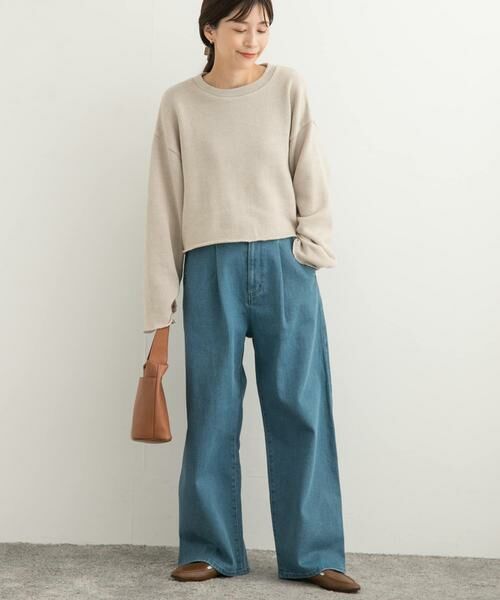 URBAN RESEARCH DOORS / アーバンリサーチ ドアーズ デニムパンツ | 裏起毛タックデニムパンツ | 詳細6