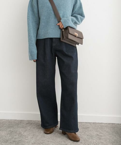 URBAN RESEARCH DOORS / アーバンリサーチ ドアーズ デニムパンツ | 裏起毛タックデニムパンツ | 詳細11