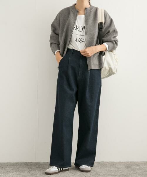 URBAN RESEARCH DOORS / アーバンリサーチ ドアーズ デニムパンツ | 裏起毛タックデニムパンツ | 詳細21