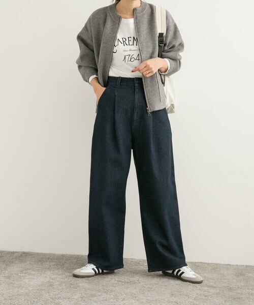 URBAN RESEARCH DOORS / アーバンリサーチ ドアーズ デニムパンツ | 裏起毛タックデニムパンツ | 詳細26