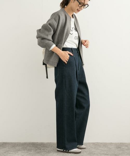 URBAN RESEARCH DOORS / アーバンリサーチ ドアーズ デニムパンツ | 裏起毛タックデニムパンツ | 詳細27