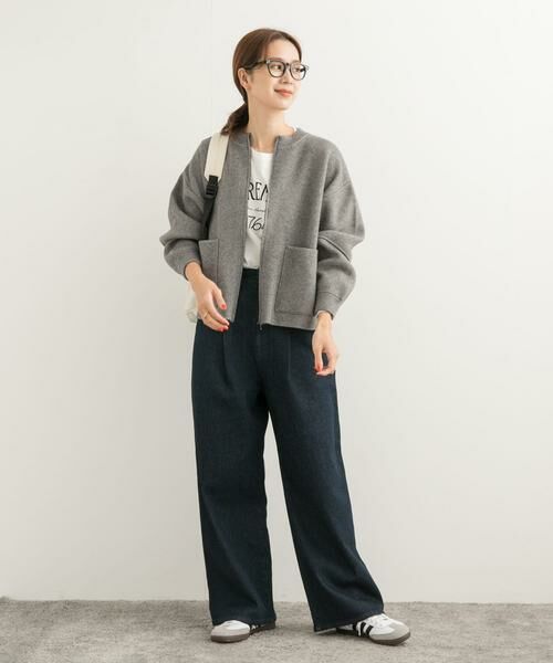 URBAN RESEARCH DOORS / アーバンリサーチ ドアーズ デニムパンツ | 裏起毛タックデニムパンツ | 詳細29