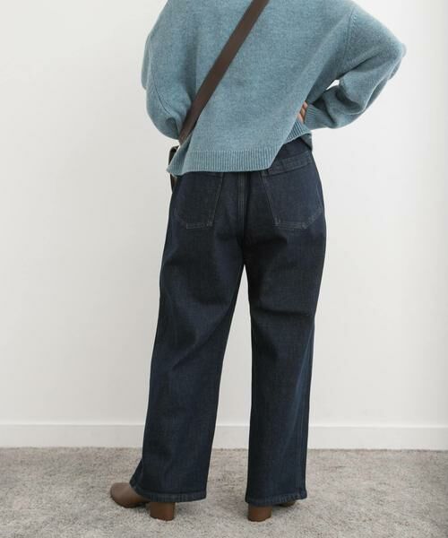 URBAN RESEARCH DOORS / アーバンリサーチ ドアーズ デニムパンツ | 裏起毛タックデニムパンツ | 詳細13