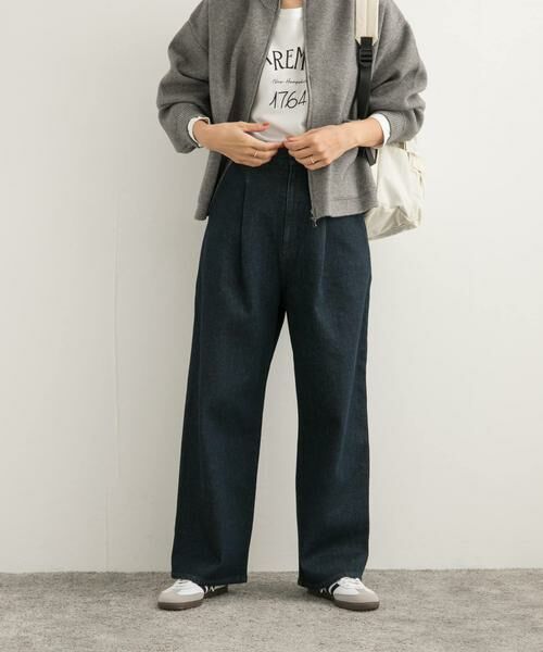 URBAN RESEARCH DOORS / アーバンリサーチ ドアーズ デニムパンツ | 裏起毛タックデニムパンツ | 詳細18