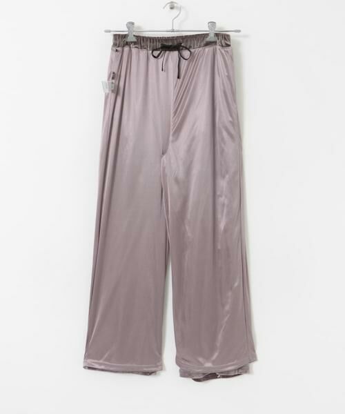 URBAN RESEARCH DOORS / アーバンリサーチ ドアーズ その他パンツ | 刺繍ベロアイージーパンツ | 詳細18