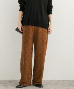 URBAN RESEARCH DOORS / アーバンリサーチ ドアーズ その他パンツ | 起毛レースイージーパンツ