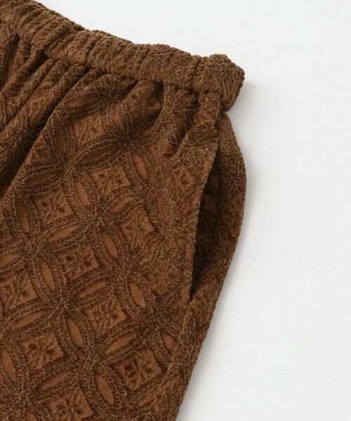 URBAN RESEARCH DOORS / アーバンリサーチ ドアーズ その他パンツ | 起毛レースイージーパンツ | 詳細16