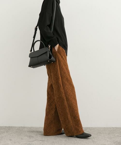 URBAN RESEARCH DOORS / アーバンリサーチ ドアーズ その他パンツ | 起毛レースイージーパンツ | 詳細4