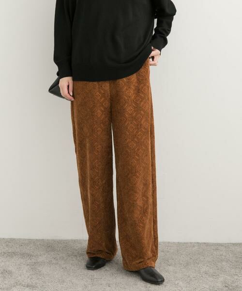 URBAN RESEARCH DOORS / アーバンリサーチ ドアーズ その他パンツ | 起毛レースイージーパンツ | 詳細6