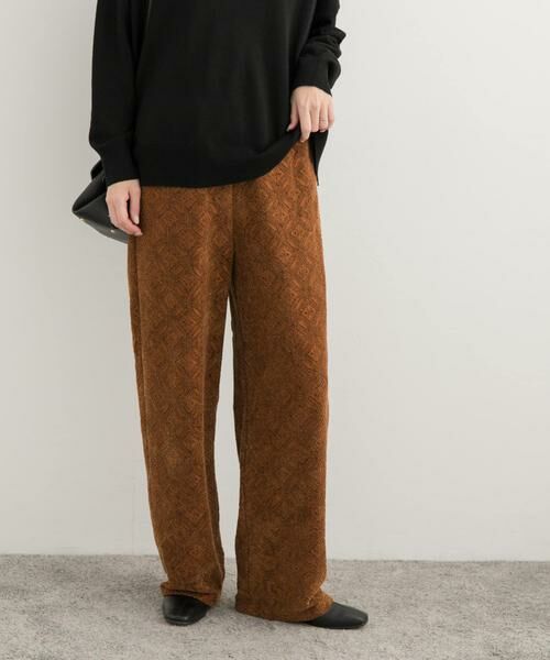 URBAN RESEARCH DOORS / アーバンリサーチ ドアーズ その他パンツ | 起毛レースイージーパンツ | 詳細7