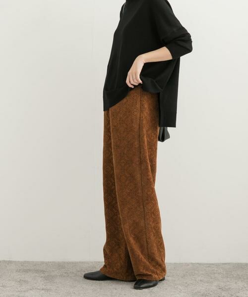 URBAN RESEARCH DOORS / アーバンリサーチ ドアーズ その他パンツ | 起毛レースイージーパンツ | 詳細8