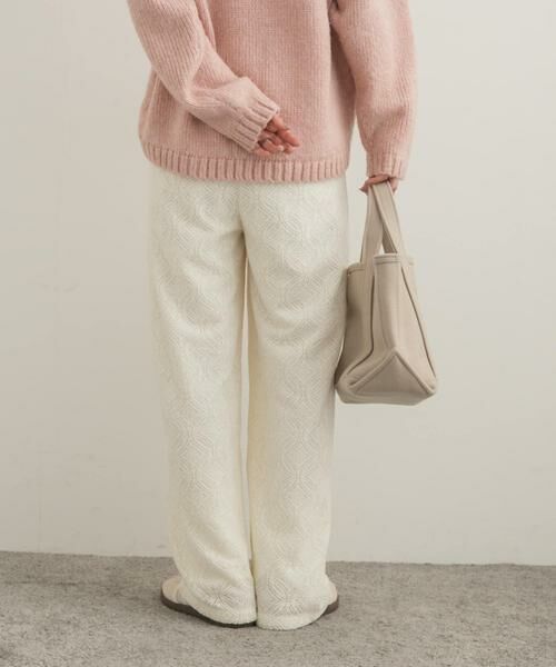 URBAN RESEARCH DOORS / アーバンリサーチ ドアーズ その他パンツ | 起毛レースイージーパンツ | 詳細25