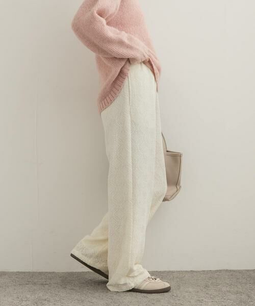 URBAN RESEARCH DOORS / アーバンリサーチ ドアーズ その他パンツ | 起毛レースイージーパンツ | 詳細26