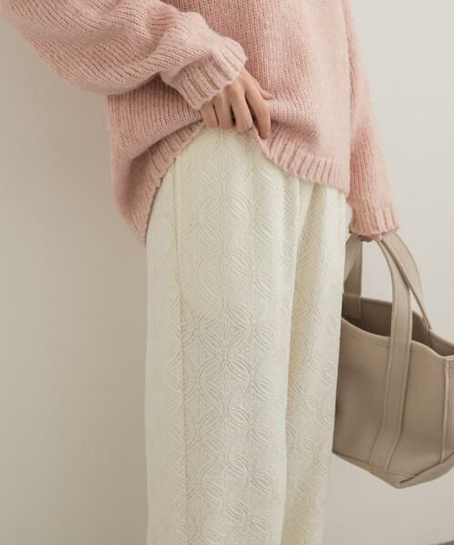 URBAN RESEARCH DOORS / アーバンリサーチ ドアーズ その他パンツ | 起毛レースイージーパンツ | 詳細28