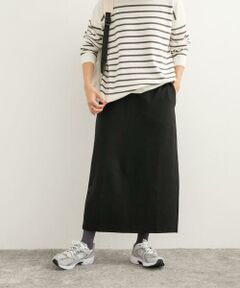 URBAN RESEARCH DOORS / アーバンリサーチ ドアーズ スカート | ダンボールニットストレートスカート