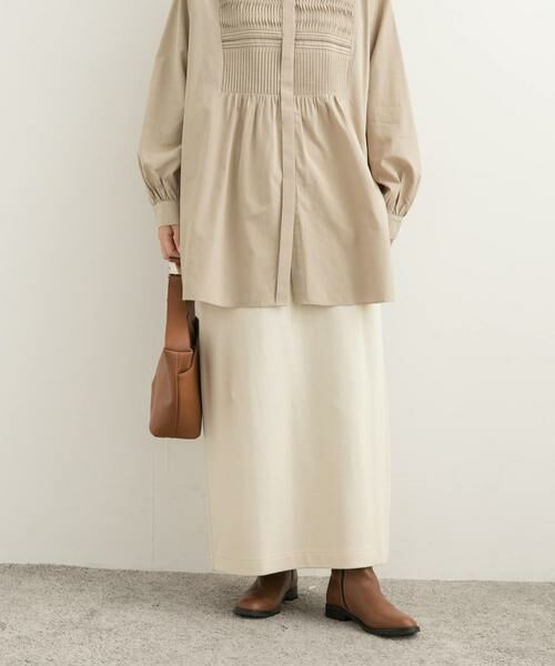 URBAN RESEARCH DOORS / アーバンリサーチ ドアーズ スカート | ダンボールニットストレートスカート | 詳細2