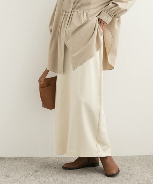 URBAN RESEARCH DOORS / アーバンリサーチ ドアーズ スカート | ダンボールニットストレートスカート | 詳細3