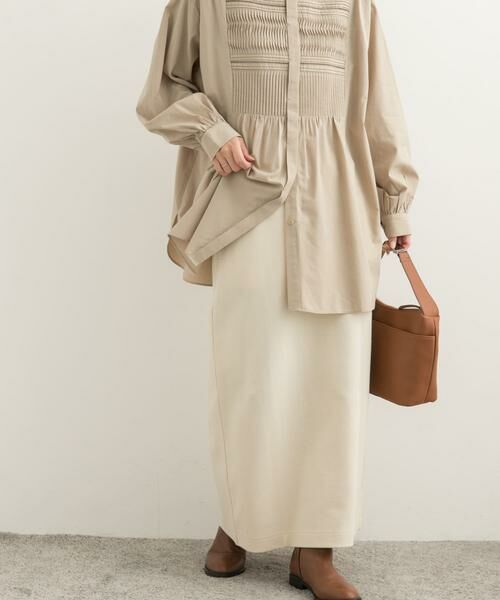 URBAN RESEARCH DOORS / アーバンリサーチ ドアーズ スカート | ダンボールニットストレートスカート | 詳細8
