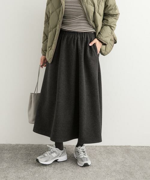 URBAN RESEARCH DOORS / アーバンリサーチ ドアーズ スカート | カットギャザースカート | 詳細16