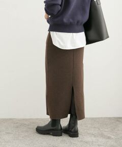 URBAN RESEARCH DOORS / アーバンリサーチ ドアーズ スカート | スムースニットストレートスカート