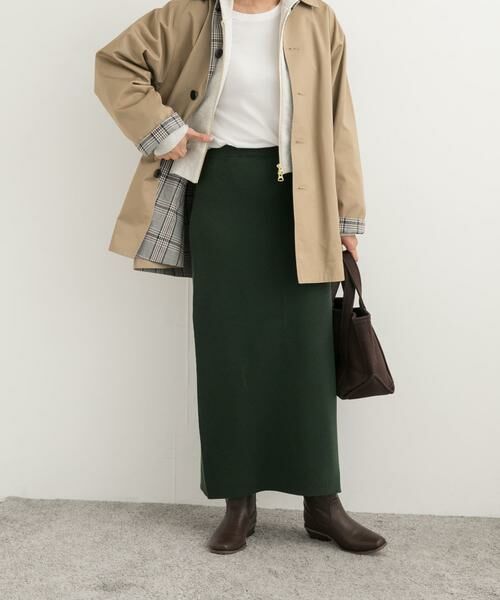 URBAN RESEARCH DOORS / アーバンリサーチ ドアーズ スカート | スムースニットストレートスカート | 詳細2