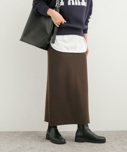 URBAN RESEARCH DOORS / アーバンリサーチ ドアーズ スカート | スムースニットストレートスカート | 詳細23