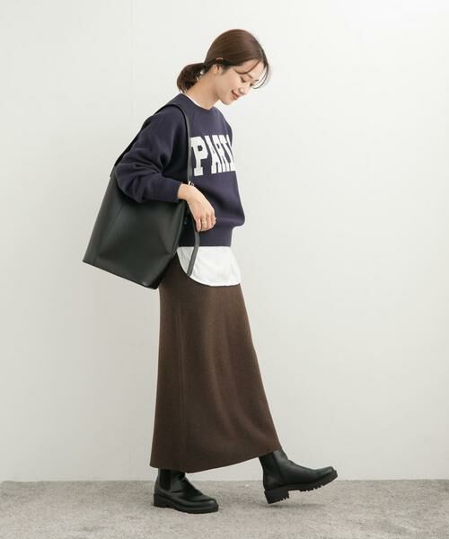 URBAN RESEARCH DOORS / アーバンリサーチ ドアーズ スカート | スムースニットストレートスカート | 詳細26