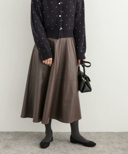 URBAN RESEARCH DOORS / アーバンリサーチ ドアーズ スカート | 切替えフレアスカート | 詳細2
