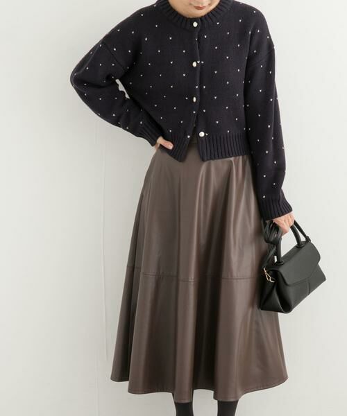 URBAN RESEARCH DOORS / アーバンリサーチ ドアーズ スカート | 切替えフレアスカート | 詳細5