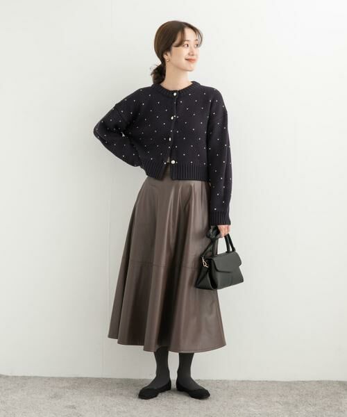 URBAN RESEARCH DOORS / アーバンリサーチ ドアーズ スカート | 切替えフレアスカート | 詳細7