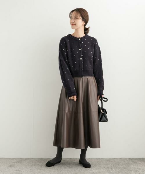 URBAN RESEARCH DOORS / アーバンリサーチ ドアーズ スカート | 切替えフレアスカート | 詳細8