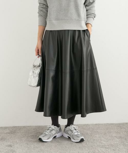 URBAN RESEARCH DOORS / アーバンリサーチ ドアーズ スカート | 切替えフレアスカート | 詳細16