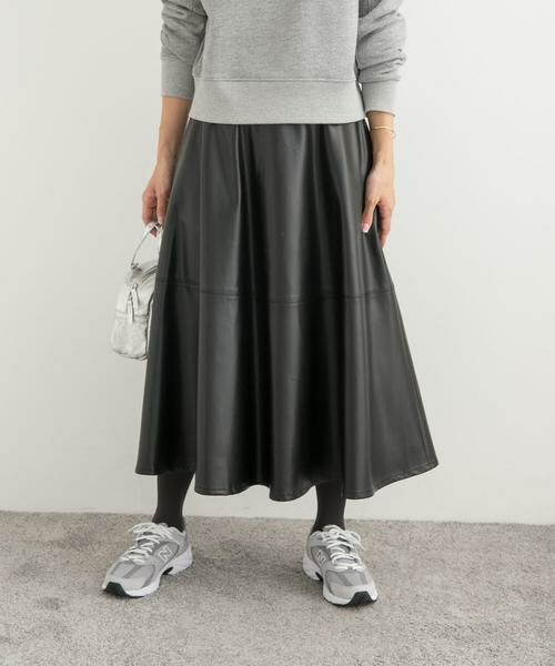 URBAN RESEARCH DOORS / アーバンリサーチ ドアーズ スカート | 切替えフレアスカート | 詳細17
