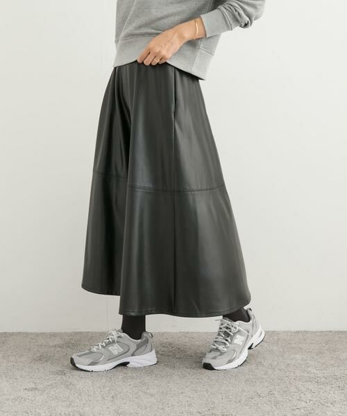 URBAN RESEARCH DOORS / アーバンリサーチ ドアーズ スカート | 切替えフレアスカート | 詳細19