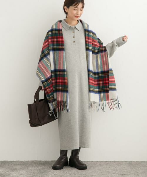 URBAN RESEARCH DOORS / アーバンリサーチ ドアーズ ワンピース | 衿付きニットワンピース | 詳細5